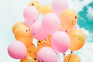 Articles/Blogs. Smiley Balloons